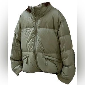 Cropped Puffer Jacket